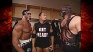 The Rock, Hulk Hogan, and Kane.
